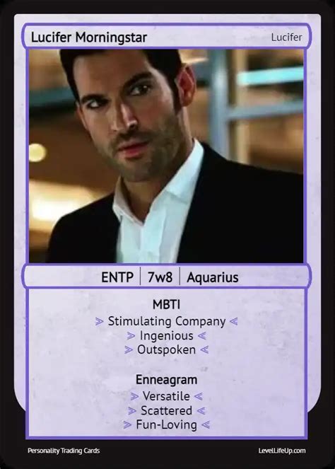 lucifer morningstar personality.